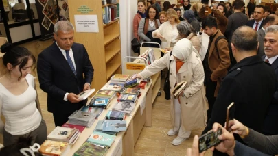 Anadolu Üniversitesinde üreten Türkiye temasıyla kitap okuma etkinliği gerçekleştirildi