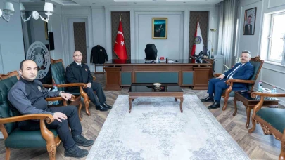 Babası vefat eden İl Emniyet Müdürü Yılmaz’a taziye ziyareti
