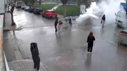 Eskişehir'de çocukların camide tehlikeli oyunu