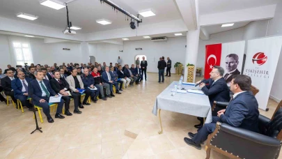 Muhtarlar toplantısının 2’nci etabı Günyüzü İlçesi’nde gerçekleştirildi