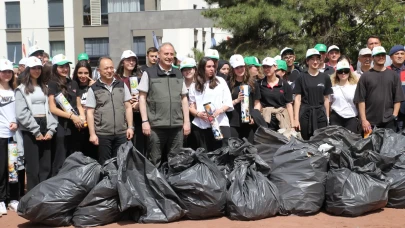 Eskişehir'de öğrenciler çevre için yarıştı