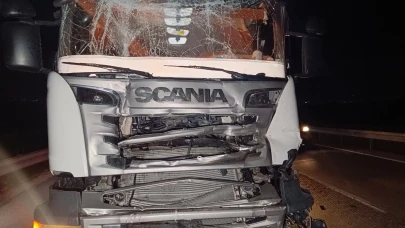 Eskişehir-Ankara Karayolunda Tır Kazası: Bir Kişi Yaralandı