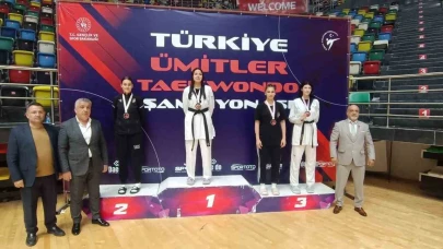 Eskişehirli sporcu Nida Nur Çene Türkiye Tekvando Şampiyonası’nda Türkiye 3’üncüsü oldu