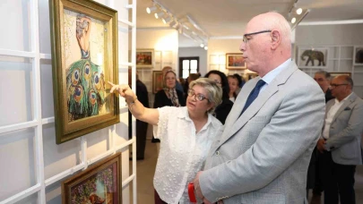 Odunpazarı’nda emek ve sanat bir arada: Kağıt Rölyef Sergisi Açıldı