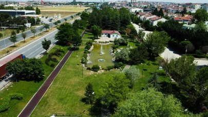 Tepebaşı kişi başına düşen yeşil alanda Türkiye ortalamasını geçti