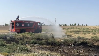 Çifteler’de Mahalle Yangını Korkuttu