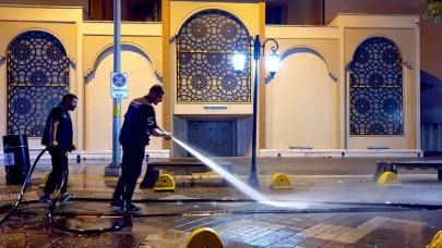 Yalova’da Gece Boyu Kapsamlı Temizlik Seferberliği