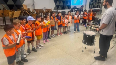 Eskişehir'de bu yıl 277 çocuk enstrüman tanıdı