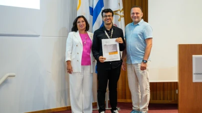 DPÜ’lü öğrenciye Uluslararası Olimpiyat Komitesi’nden ödül