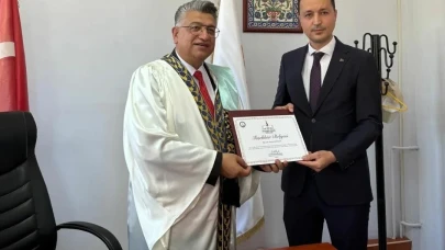 Hisarcık MYO’da 2 akademik personele akademik teşvik ödülü