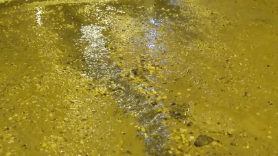 Bu mahallede patlayan boru kabusu bitmek bilmiyor