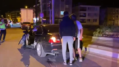 Polisi yanlış anlayınca üzerine yürüdü
