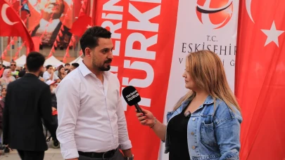 AKP Tepebaşı İlçe Başkanından 15 Temmuz Demokrasi ve Milli Birlik Töreni için "Cumhurbaşkanımızın İzinde Kefenimizi Giyerek Çıktık" İfadesi