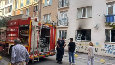 Eskişehir’de Apartman Yangını