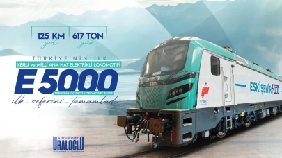E5003 Lokomotifi İlk Seferini Gerçekleştirdi
