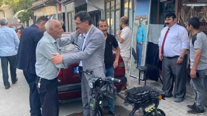 Başkan Eyüp Kahveci, Yerel Esnaflarla Bir Araya Geldi