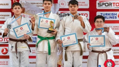 Bilecikli Aybars Ali Akpınar, Judo Şampiyonası'nda Türkiye İkincisi Oldu