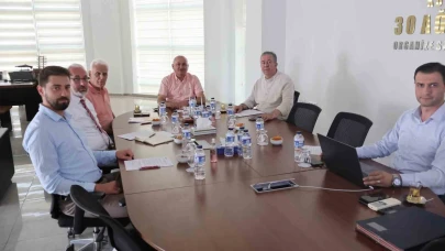 Kütahya'da 30 Ağustos Organize Sanayi Bölgesi'nde Yönetim Kurulu Toplantısı gerçekleştirildi