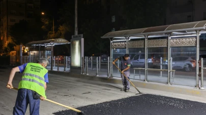 Eskişehir’de Yol Çalışmaları Gece Gündüz Sürüyor