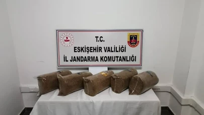 Eskişehir’de Kaçak Tütünle Yakalanan Şüpheliye İşlem Yapıldı