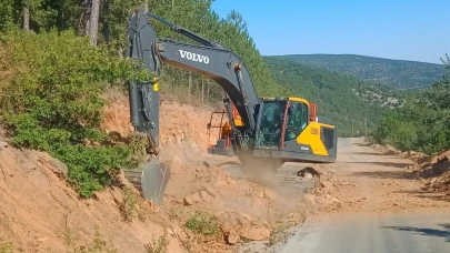 Eskişehir Kırsalında Yol Seferberliği