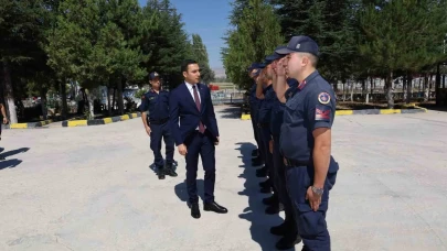 Kaymakam Hasan Uğuz’dan Tatarlı Jandarma Karakolu’na ziyaret