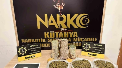Kütahya’da Uyuşturucuyla Yakalanan Şüpheli Tutuklandı