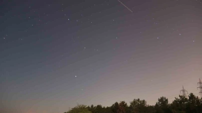 Eskişehir’de Perseid Meteor Yağmuru Büyüledi