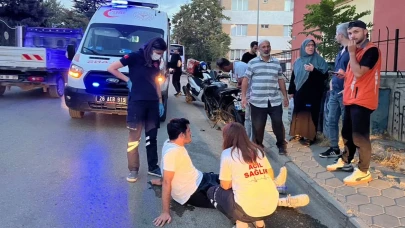 Şirintepe'de Kaza! Araç Motorluya Çarptı