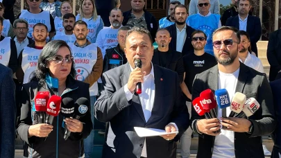 Sağlık-Sen İl Başkanı Köksal: “Kamu çalışanlarının alın terinden çıkar sağlamaya çalışmayın”