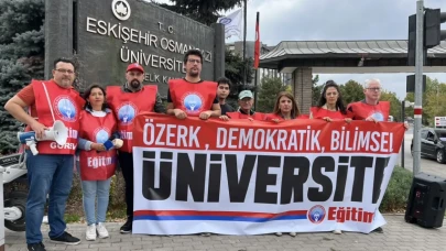 Eğitim-İş:Üniversitelerimizi Karanlığa Teslim Etmeyeceğiz