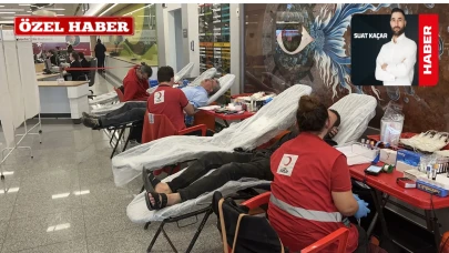Eskişehir Şehir Hastanesi’nde kan bağışına yoğun ilgi