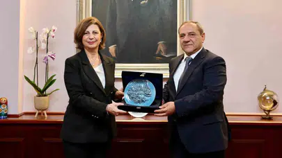 Azerbaycanlı Heyetten Başkan Ünlüce’ye Ziyaret