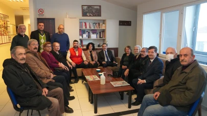 Ataç, DİSK Emekli-Sen Eskişehir Şubesi'ni Ziyaret Etti
