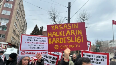 Eskişehir’de Venezuela Yürüyüşü: “Emperyalizm Yenilecek”