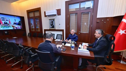 Vali Yılmaz, Bakan Yerlikaya’nın Güvenlik Toplantısına Katıldı