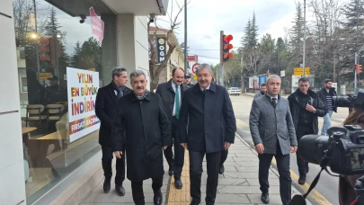 Eskişehir Valisi Erdinç Yılmaz'dan Kent Merkezinde Esnaf Ziyareti