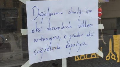 Soğuk Havalar Esnafı Vurdu, Isınamayan Dükkan Açılmıyor