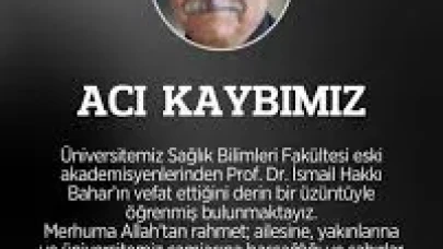 Prof. Dr. İsmail Hakkı Bahar Kimdir, Ölüm Sebebi Nedir, Neden Öldü?