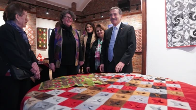 Anneden Kızına Kalan Miras: Zişan Kızılcıklı Anısına Kırkyama Sergisi