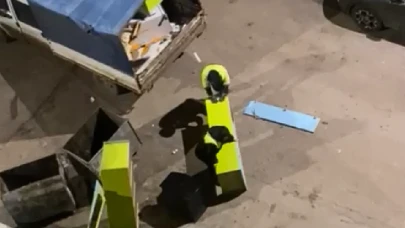 Gece Yarısı Gürültü Mahalleliyi Ayağa Kaldırdı