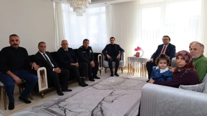 Dinar Kaymakamı Hasan Uğuz’dan Şehit Ailesine Ziyaret