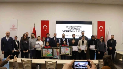 Kütahya’da Verem Eğitimi Haftası Kapsamında Ödül Töreni Düzenlendi