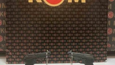 Afyonkarahisar’da Polis Denetiminde Ruhsatsız Silahlar Ele Geçirildi