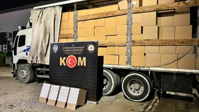 Afyonkarahisar'da Milyonlarca Sahte Makaron Ele Geçirildi