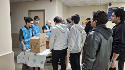 Sivrihisar’da KYK Öğrencilerine Moral İkramı