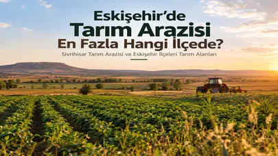 Eskişehir’de Hangi İlçede Daha Fazla Tarım Arazisi Bulunuyor?
