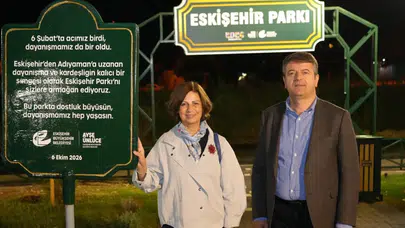 Eskişehir Parkı Adıyaman’da Açıldı: Dostluk Kalıcı Hale Geldi