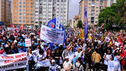 Eskişehir&#8217;de 1 Mayıs Coşkuyla Kutlandı