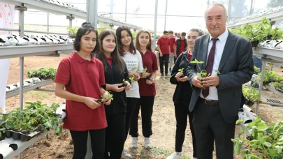 Eskişehir&#8217;in O İlçesinde Çilekler Yetişiyor!